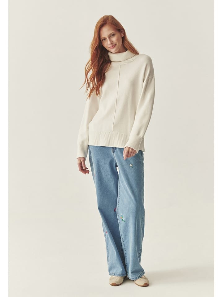 TATUUM Golf w kolorze kremowym