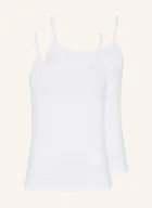 Koszulki i topy damskie - Falke Top Daily Comfort, 2 Szt. weiss - miniaturka - grafika 1