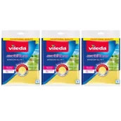 Ściereczki, gąbki, czyściki - Vileda Ściereczka do mycia okien Actifibre zestaw 3 szt - miniaturka - grafika 1