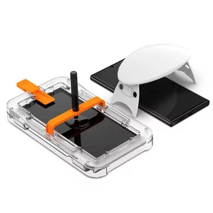 SZKŁO HARTOWANE SPIGEN GLAS.TR PLATINUM GALAXY S23 ULTRA CLEAR - Szkła hartowane na telefon - miniaturka - grafika 2