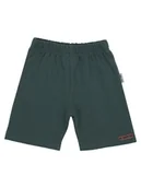 Spodenki damskie - Chłopięce szorty dresowe szaro-zielone Nicol r.140 - miniaturka - grafika 1