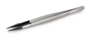 KERN 315-247 Pinceta metalowa do wzorców masy z końcówkami z włókna węglowego 136mm - Akcesoria do urządzeń pomiarowych - miniaturka - grafika 1