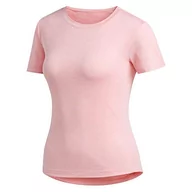 Koszulki i topy damskie - Adidas KOSZULKA PERF TEE GLPNM FL2112 FL2112 Damskie różowy - miniaturka - grafika 1