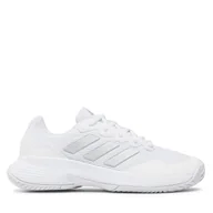 Buty sportowe damskie - Buty do tenisa adidas Gamecourt 2.0 Tennis HQ8476 Biały - miniaturka - grafika 1