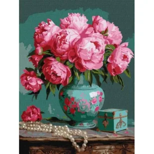 Ideyka Malowanie po numerach - Melodia kwiatów 30x40cm - Malowanie po numerach - miniaturka - grafika 1