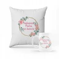 Gadżety dla niej i dla niego - ZESTAW KUBEK + PODUSZKA Prezent na dzień mamy #2 - miniaturka - grafika 1