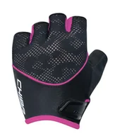 Rękawiczki rowerowe - Chiba Lady Gel, Rękawiczki rowerowe, Czarno/różowe, rozmiar XS - miniaturka - grafika 1