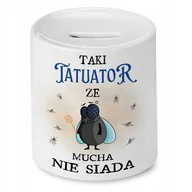 Skarbonki - Skarbonka Dla Tatuatora na Urodziny Prezent z Nadrukiem ze Zdjęciem - miniaturka - grafika 1