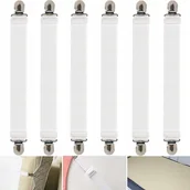 Organizery na łóżeczko - 6x Napinacze Prześcieradła Klipsy Zapięcie regulowane 50 - 230 cm Mocne - miniaturka - grafika 1