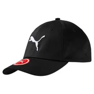 Czapki damskie - Czapka z daszkiem PUMA ESS CAP BLACK-BIG CAT 05291901 – Czarny - miniaturka - grafika 1