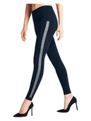 Legginsy - Falke Legginsy "Clean Intensity" w kolorze granatowym - miniaturka - grafika 1
