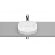 Umywalki - Roca A32750RS00 INSPIRA SOFT UMYWALKA 370x370 H75mm FINECERAMIC $651 Supraglaze$652 - miniaturka - grafika 1