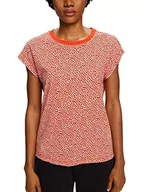 Koszulki i topy damskie - ESPRIT T-shirt damski, 638/pomarańczowy Red 4, M - miniaturka - grafika 1