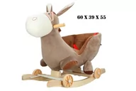 Zabawki na biegunach - Gazelo Osiołek na biegunach Z5476 GAZELO - miniaturka - grafika 1