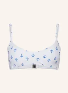 Stroje kąpielowe - Seafolly Góra Od Bikini Bralette Ahoy weiss - SEAFOLLY - miniaturka - grafika 1