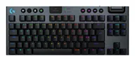 Klawiatury - Logitech G915 X LIGHTSPEED klawiatura Gaming USB + RF Wireless + Bluetooth QWERTZ Niemiecki Czarny - miniaturka - grafika 1