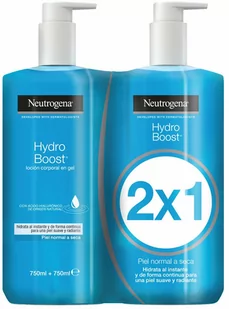 Żel do ciała Neutrogena Hydro Boost Body Lotion Gel 2 x 750 ml (3574661559438) - Balsamy i kremy do ciała - miniaturka - grafika 1