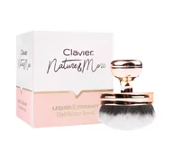 Pędzle do makijażu - CLAVIER NATURE & MORE LIQUID & CREAMY PĘDZEL DO ROZŚWIETLACZA NA MOKRO - miniaturka - grafika 1