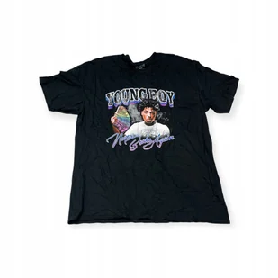 Koszulka t-shirt męski Spencer's NEVER BROKE AGAIN L - Koszulki męskie - miniaturka - grafika 1