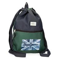 Plecaki worki - Pepe Jeans Jebb Plecak Worek Zielony 35x46 cms Poliester 16,1L by Joumma Bags, Zielony, Talla única, worek na plecak - miniaturka - grafika 1