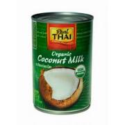 Napoje roślinne - Kokosowe mleczko EKO.ekst.85%, pusz.400ml, Real Thai - miniaturka - grafika 1