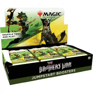 Magic the Gathering: Brothers` War Jumpstart Booster box (18 sztuk) - Gry karciane - miniaturka - grafika 1