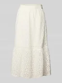 Spódnice - Spódnica midi lekko rozkloszowana z czystej bawełny model ‘ODELIA’ - miniaturka - grafika 1