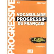 Powieści - CLE International Vocabulaire progressif du Francais niveau debut A1 + CD 3ed Miquel Claire - miniaturka - grafika 1