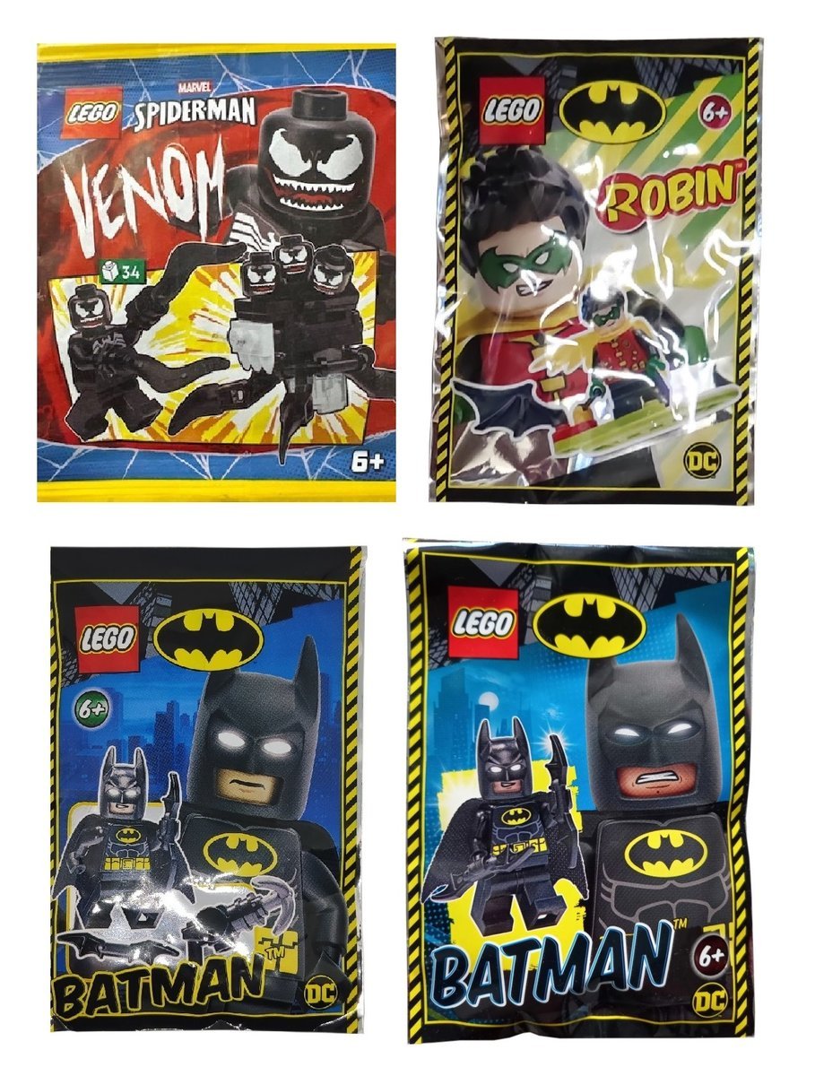 Klocki LEGO Super Heroes - Zestaw 4 Polybag - SH01