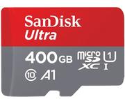 Karty pamięci - SANDISK Ultra microSDXC, 400 GB, Class 10 + Adapte - miniaturka - grafika 1