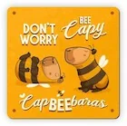 Magnesy - Magnes na lodówkę CapBEEbaras - miniaturka - grafika 1