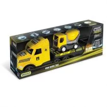 Wader Magic Truck Technic. Laweta z betoniarką 36460 - Samochody i pojazdy dla dzieci - miniaturka - grafika 1