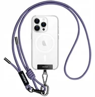 Pozostałe akcesoria do telefonów - INNOSTYLE SMYCZ DO TELEFONU NA SZYJE WKŁADKA CROSSBODY MOCNA FIOLETOWA 6MM - miniaturka - grafika 1