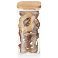 Pojemniki kuchenne - Pojemnik na produkty sypkie szklany z pokrywką i uszczelką 320 ml - miniaturka - grafika 1