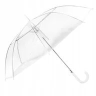 Parasole - Przezroczysty parasol ślubny parasolka na ślub XXL - miniaturka - grafika 1
