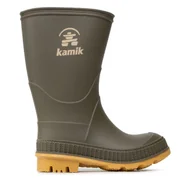 Buty dla chłopców - Kalosze Kamik Stomp EK6149 Zielony - miniaturka - grafika 1