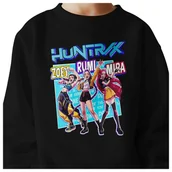 Bluzy dla dziewczynek - BLUZA DZIECIĘCA K-POPOWE ŁOWCZYNIE DEMONÓW HUNTRIX 122-128 BAWEŁNIANA - miniaturka - grafika 1