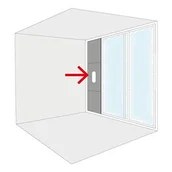 Akcesoria do wentylacji i klimatyzacji - Trotec PAC 3200 E A+ szyna okienna - miniaturka - grafika 1