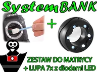 Akcesoria czyszczące do aparatów fotograficznych - Rotin Zestaw Do Czyszczenia Matrycy + Lupa / Ss Clean I - miniaturka - grafika 1