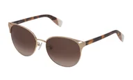 Okulary przeciwsłoneczne - Okulary FURLA SFU344-560300. Okulary przeciwsłoneczne, Kolor różowy złoty. Kobieta. - miniaturka - grafika 1