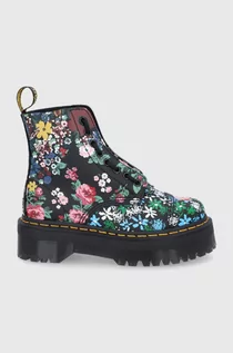 Botki damskie - Dr. Martens Workery skórzane Sinclar - grafika 1