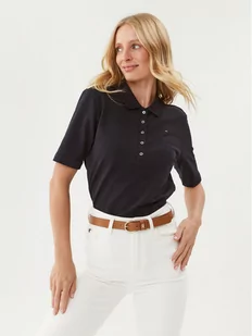 Polo Tommy Hilfiger - Koszulki sportowe damskie - miniaturka - grafika 1