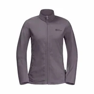 Bluzy damskie - Damska bluza polarowa Jack Wolfskin TAUNUS FZ W wild blossom - S - miniaturka - grafika 1