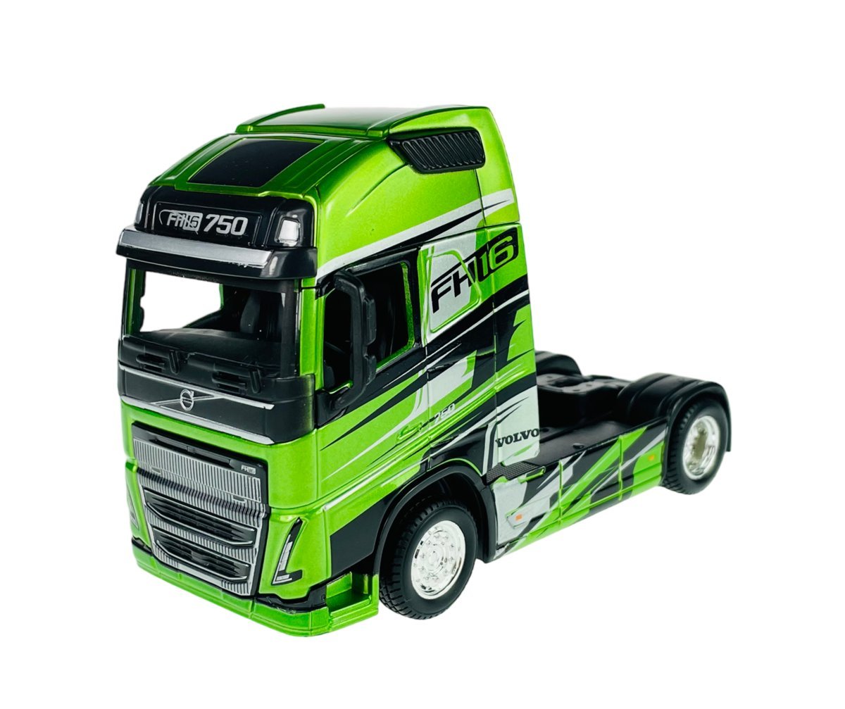 BBURAGO VOLVO FH16 GLOBETROTTER 750 XXL ZIELONY 1:43 32204