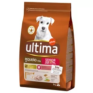 Sucha karma dla psów - Ultima Mini Senior, kurczak - 3 kg - miniaturka - grafika 1