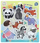 Zabawki do kąpieli - Nobo Kids, Piankowe Zwierzątka Puzzle Woda Przyczepiane Wanny - miniaturka - grafika 1