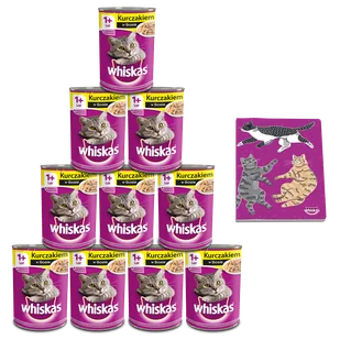 Whiskas MARS Puszka KURCZAK 400g - Mokra karma dla kotów - miniaturka - grafika 2