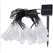 Lampy ogrodowe - Polux Girlanda solarna Ice 30 szt. IP44 LED - miniaturka - grafika 1