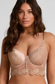 Biustonosze - Hunkemöller Biustonosz usztywniany z fiszbinami Laila Brązowy - miniaturka - grafika 1
