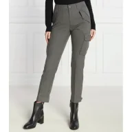 Spodnie damskie - LAUREN RALPH LAUREN Wełniane spodnie cargo | Skinny fit - miniaturka - grafika 1